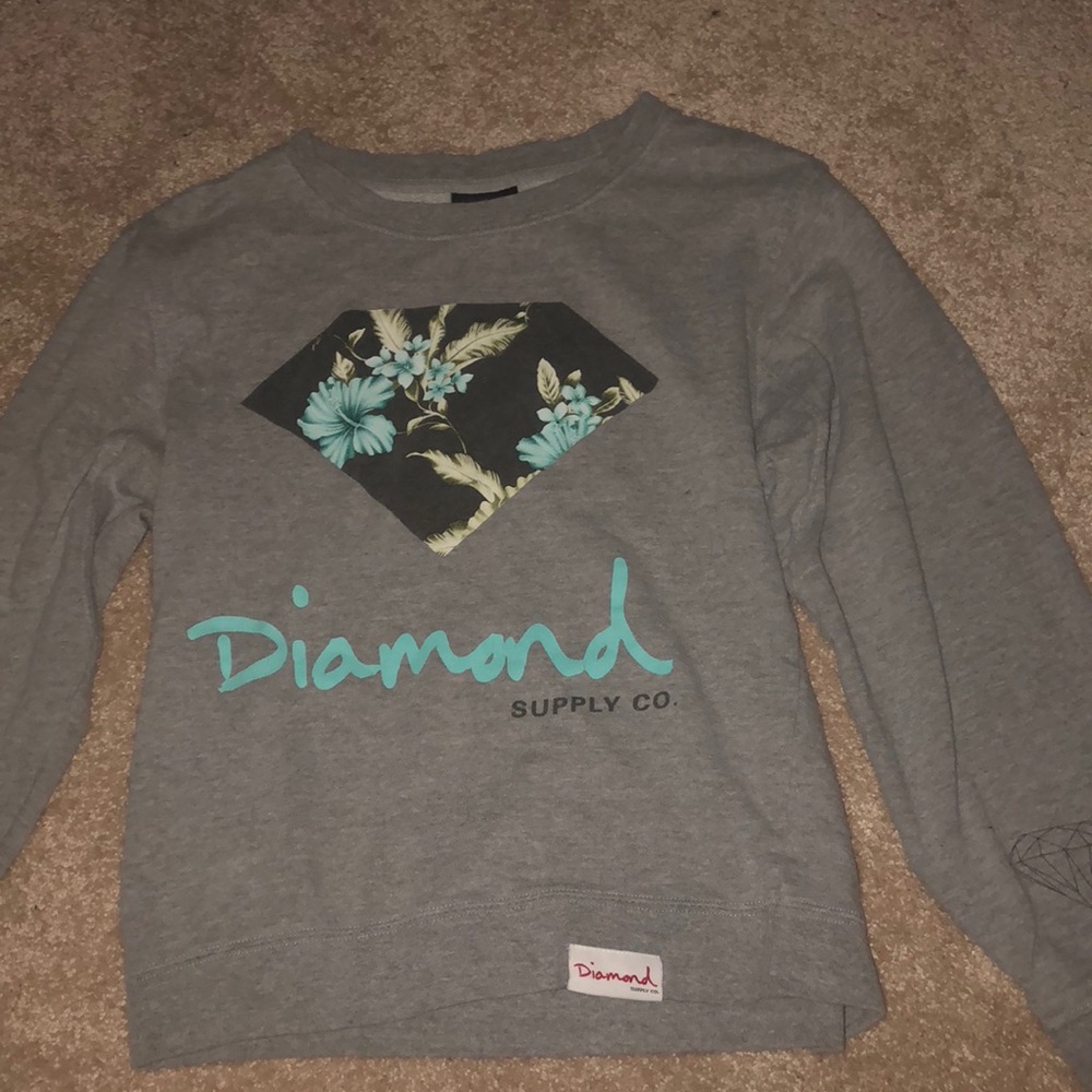 Diamond supply co. Crew neck
